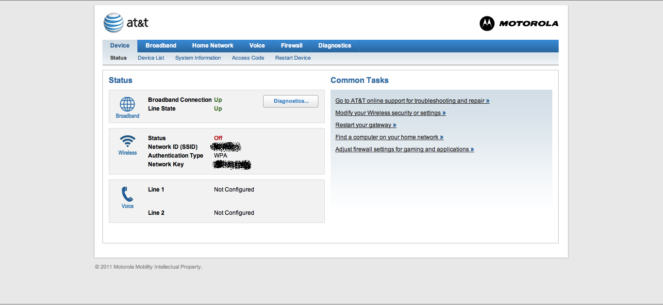 Motorola Nvg510 Help Page For At T U Verse Users Ron Berman Wharton